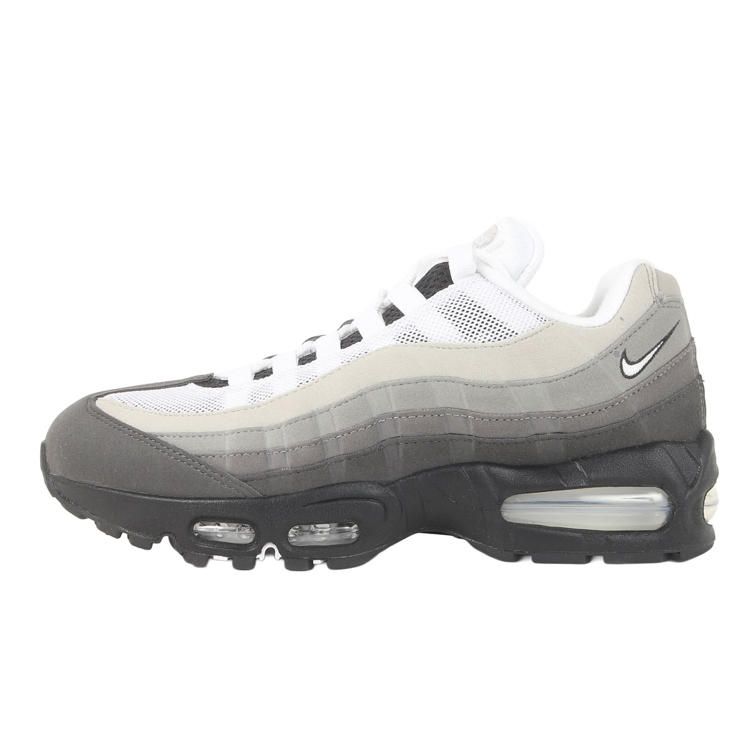 NIKE ナイキ 大きさ:US8(26.0糎) | AIR MAX 95 BIG BUBBLE (HM4740-007) | エア湖 マックス 95 ビッグ砂上の楼閣 | 黒いこと 白いこと | 置き目とり捨てる スニーカー シューズ 靴【メンズ】【K4843】