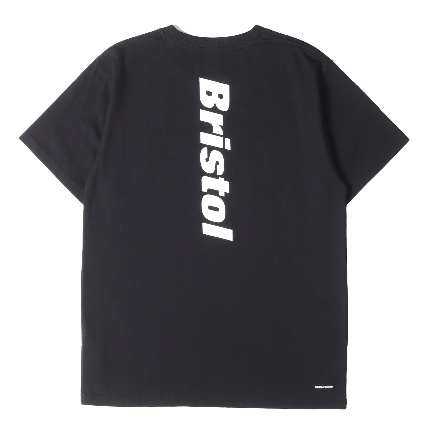 F.C.Real Bristol エフシーレアルブリストル プルオーバー 黒いこと 黒 大きさ:S | 22SS ブランド名ロゴタイプ 衣嚢 プルオーバー(VERTICAL LOGO POCKET TEE) | トップス カットソー 半袖【メンズ】【中古】【美品】【K4843】