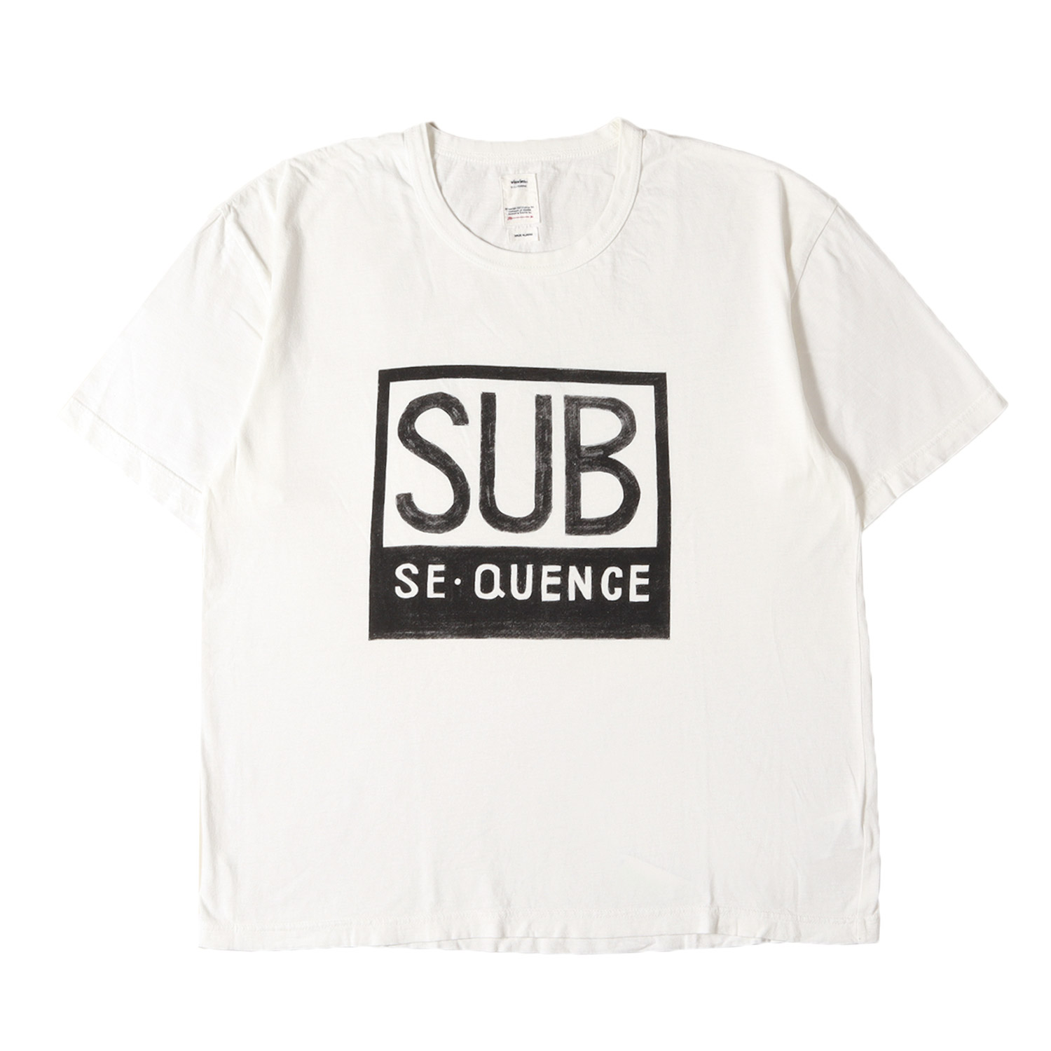 visvim ビズビム Tシャツ ホワイト 白 サイズ:3 グラフィックプリント ジャンボ Tシャツ (JUMBO TEE S/S) トップス カットソー 半袖【メンズ】【中古】【K4857】|ブランド古着のBEEGLE by Boo-Bee