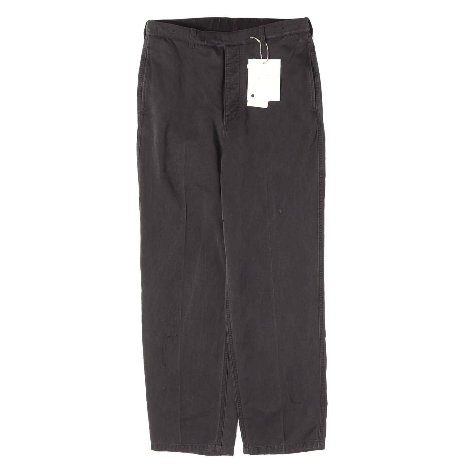 visvim ビズビム パンツ ブラック 黒 サイズ:2 25AW I.C.T ダメージリペア加工 ワイド スラックスパンツ WIDE SLACKS DMGD 0225905008006 日本製 ボトムス ズボン【メンズ】【K4874】|ブランド古着のBEEGLE by Boo-Bee