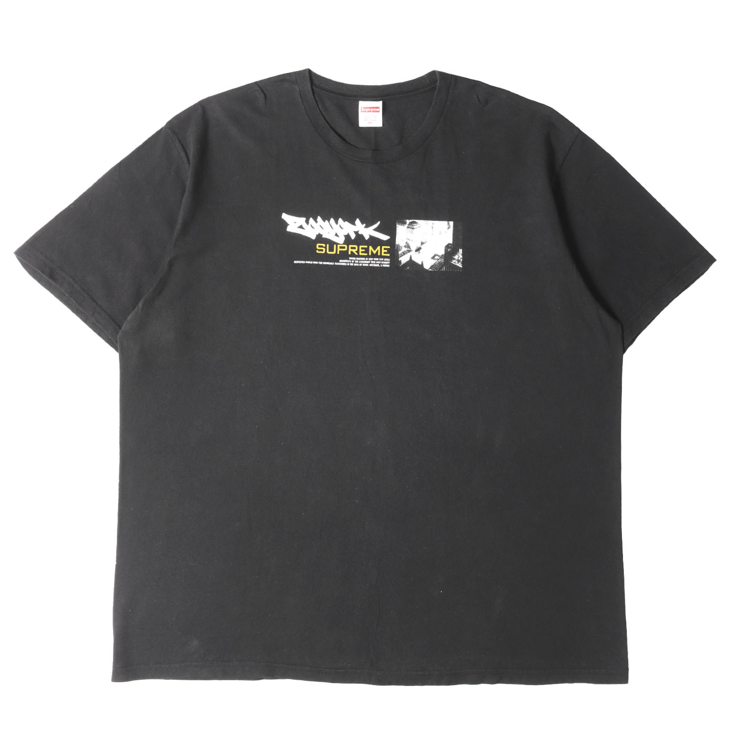Supreme シュプリーム Tシャツ ブラック 黒 サイズ:XXL 25SS ×Zoo York グラフィック クルーネックTシャツ Dynasty Tee トップス カットソー 半袖 コラボ【メンズ】【中古】【K4871】|ブランド古着のBEEGLE by Boo-Bee