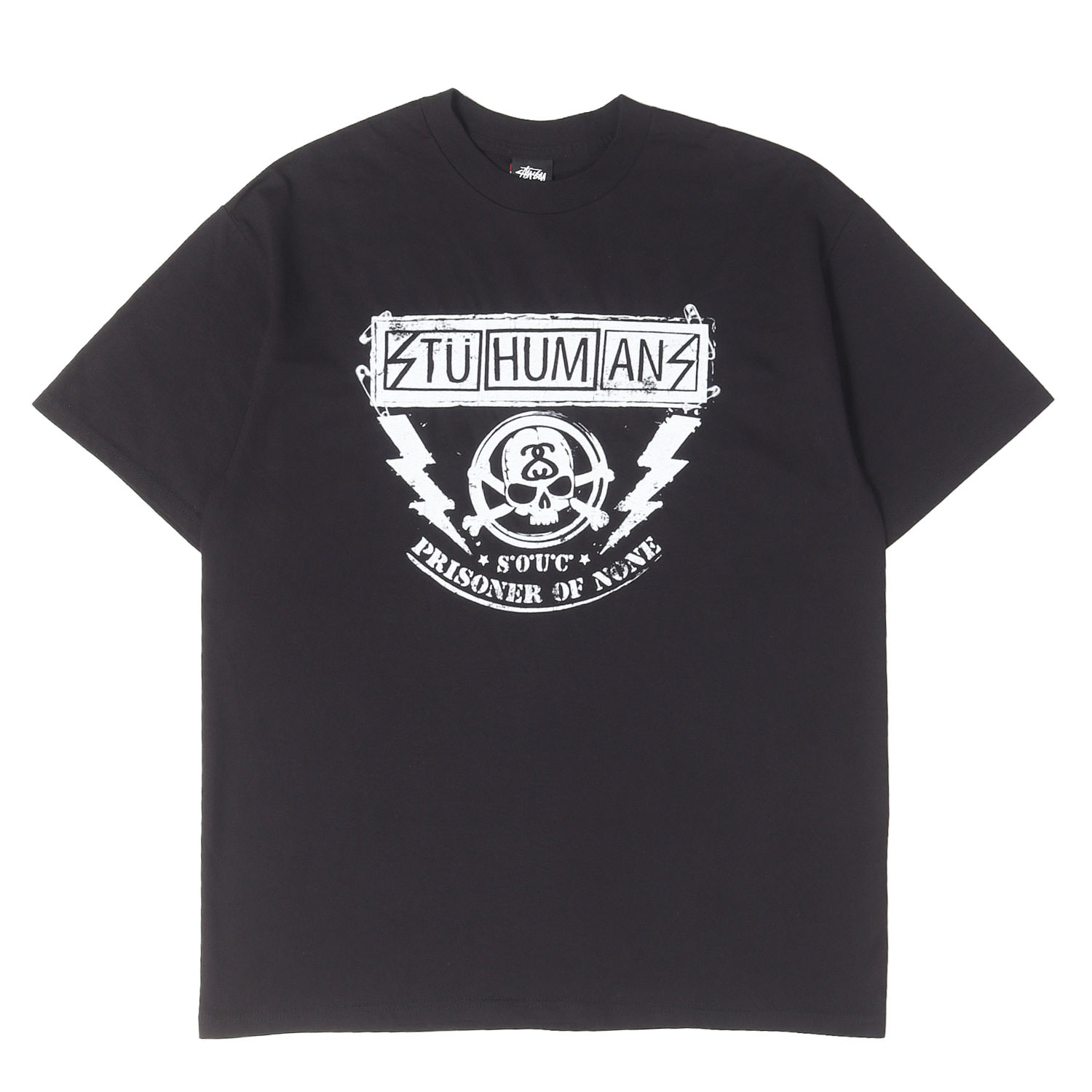 STUSSY ステューシー Tシャツ ブラック 黒 サイズ:L 00s 大阪梅田チャプト 10周年記念 スカルボーン Tシャツ 2008年製 デッドストック アーカイブ トップス カットソー 半袖【メンズ】【K4872】｜ブランド古着のBEEGLE by Boo-Bee
