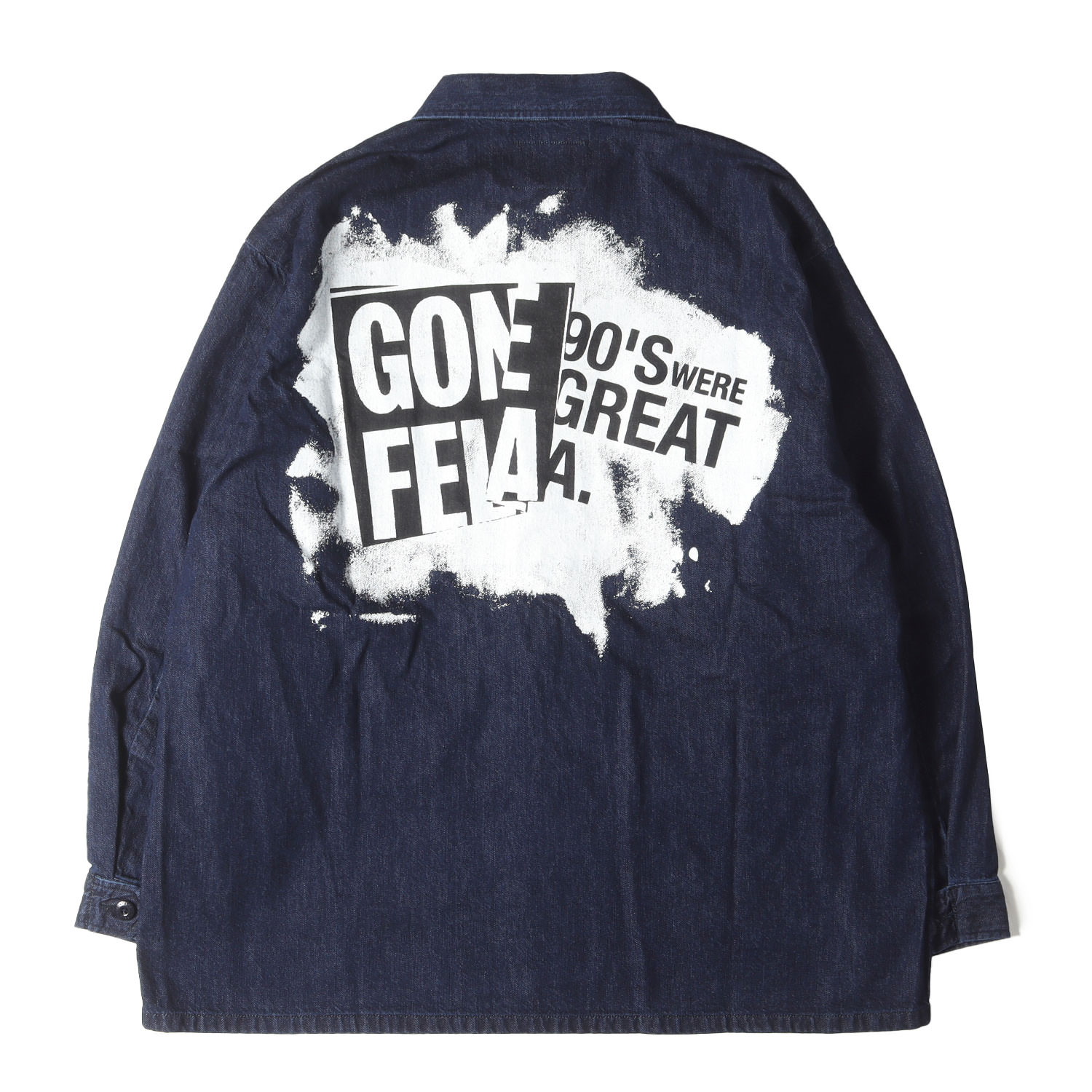 WTAPS ダブルタップス ジャケット インディゴ サイズ:L 23SS グラフィック プリント デニム ジャングル シャツジャケット JMOD / LS / COTTON. DENIM. PASTHG アウター ブルゾン 上着【メンズ】【K4881】|ブランド古着のBEEGLE by Boo-Bee