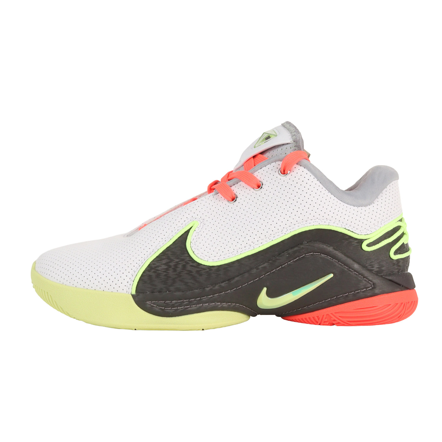 NIKE ナイキ サイズ:US7(25.0cm) LEBRON XXII EP CROWN JEWEL FZ1095-101 レブロン22 クラウン ジュエル ホワイト ボルトグロー スニーカー バッシュ シューズ 靴【メンズ】【K4886】｜ブランド古着のBEEGLE by Boo-Bee