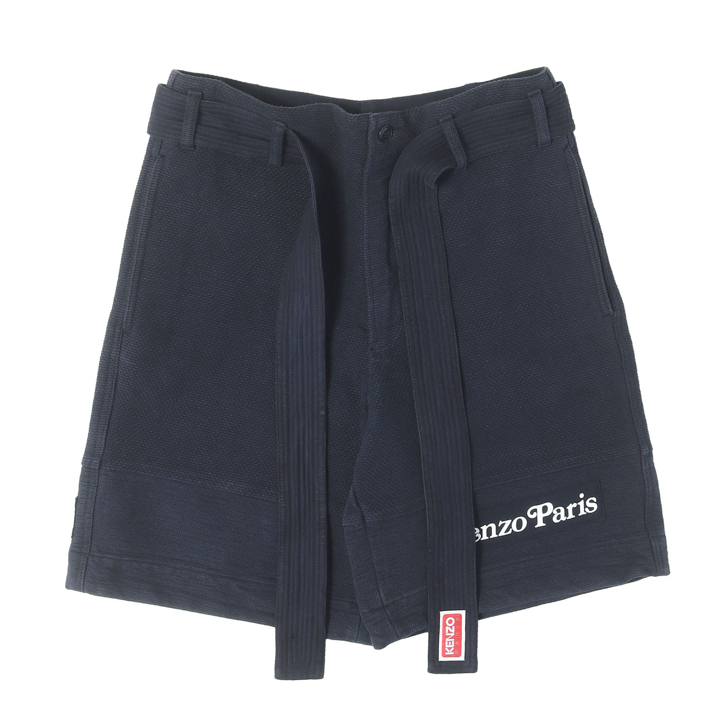 【新品同様】KENZO ケンゾー パンツ ネイビー 紺 サイズ:S 24SS NIGO期 VERDY 刺し子 柔道ショーツ Judo Short ボトムス ショートパンツ コラボ【メンズ】【中古】【K4893】｜ブランド古着のBEEGLE by Boo-Bee