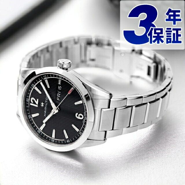ハミルトン ウオッチ HAMILTON H43311135 デイデイト ブロードウェイ 石英 40MM 黒いこと 時辰儀