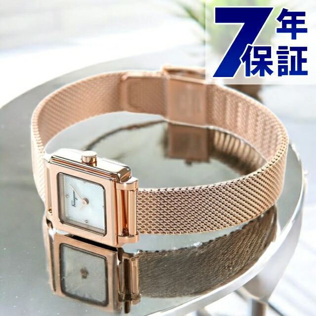 楽天市場】フェラガモ Ferragamo 時計 レディース スイス製 スクエア