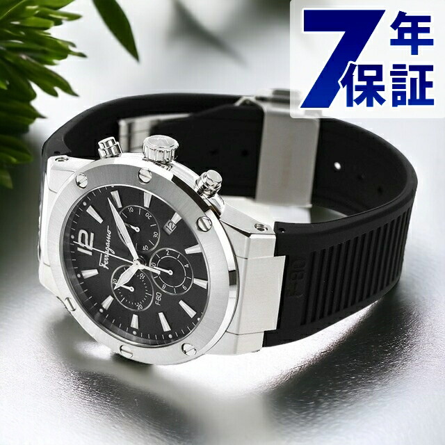 サルヴァトーレ フェラガモ エフエイティ クオーツ 腕時計 ブランド メンズ クロノグラフ Salvatore Ferragamo SFEX00523 アナログ ブラック 黒 スイス製 プレゼント 実用的