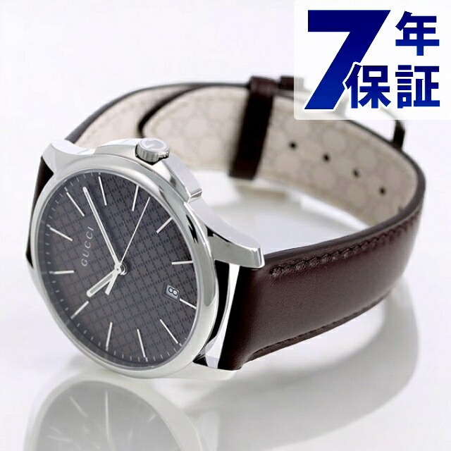 グッチ 時辰儀 メンズ GUCCI ウオッチ Gひと休み受け答え 40粍 赤銅色 YA126318