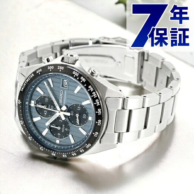 セイコーセレクション Sシリーズ クロノグラフ クオーツ 腕時計 ブランド メンズ 流通限定 SEIKO SELECTION SBTR041 アナログ ブルー プレゼント 実用的|Infinitown