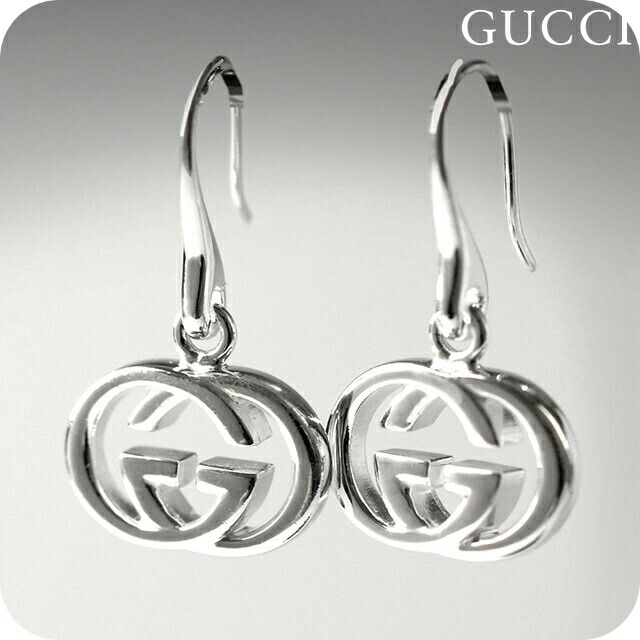 ◆正規GUCCI グッチ シルバー925ｘガーネット ピアス レディース 楽天市場】GUCCI グッチ ピアス 円形 EARRINGS TRADEMARK T