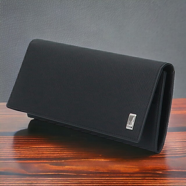 dunhill ダンヒル メンズ 小銭入れあり 長財布 プレイン 22R2P12PS ブラック ビジネス 男性 ウォレット ブランド 高級 おしゃれ プレゼント 実用的｜Infinitown