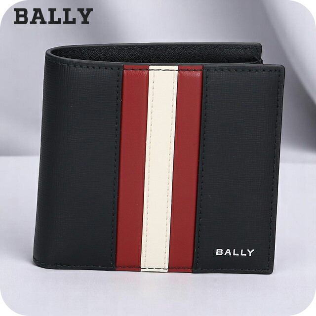 専用商品☆BALLYバリー　折り財布　2way二つ折り財布　フラグメントケース バリー BALLY カードケース 黒 二つ折り財布 レザーウォレット
