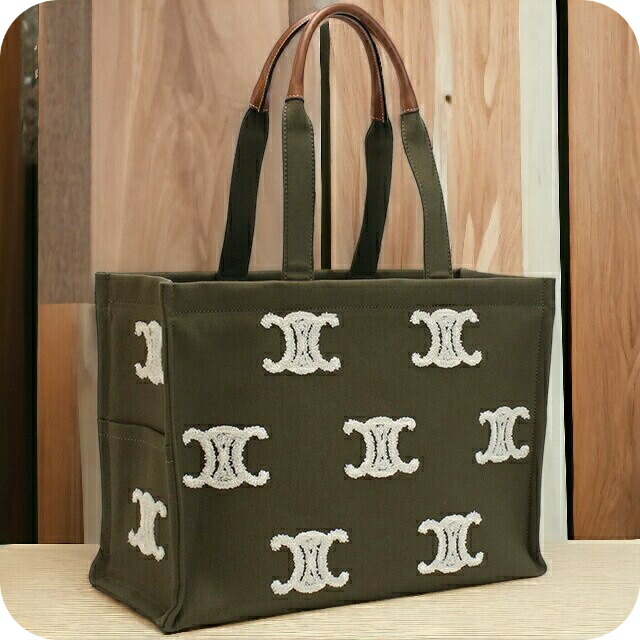 楽天市場】CELINE セリーヌ Logo Tote Bag トートバッグ
