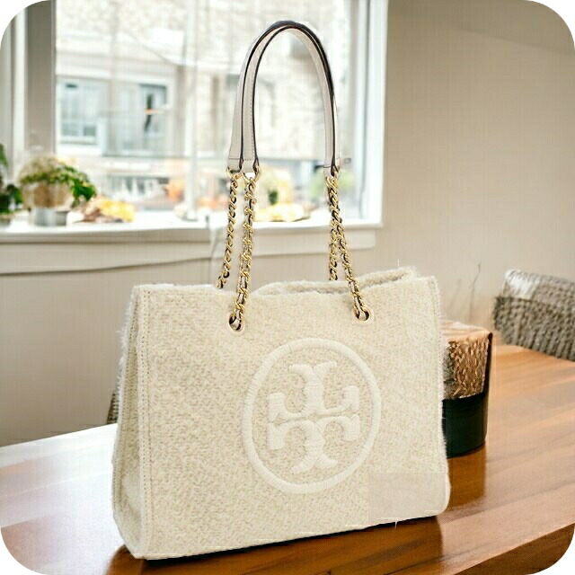 定価79,200円　Tory Burch トリーバーチ　A4 トートバッグ トリーバーチ トートバッグ ペリー ホワイト レディース TORY BURCH