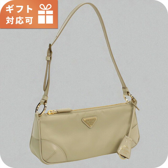 プラダ 空蝉肩部 レディース ブランド名 PRADA 1BC201 ベージュ 御徒面子