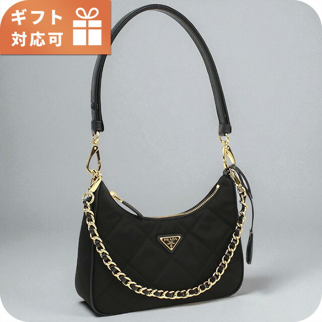 近年モデル✨ PRADA プラダ ショルダーバッグ ブラック 黒 1BD671 セール】PRADA プラダ ナイロン ショルダーバッグ 1BD671 (PRADA