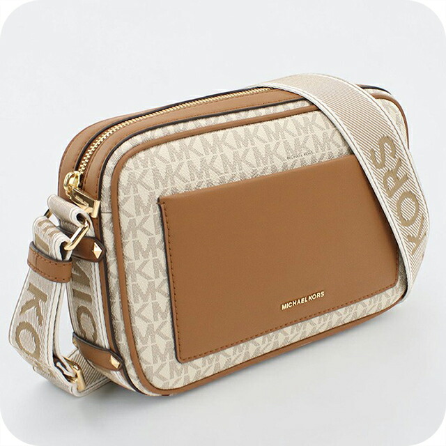 マイケルコース 斜め掛け ショルダーバッグ レディース ブランド MICHAEL KORS MAEVE 32R5G5VC9B VANILLA-ACRN｜Infinitown