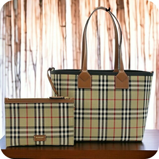 Burberry チェック柄 ハンドバッグ　トートバッグ　バーバリー 楽天市場】バーバリー BURBERRY トートバッグ チェック柄 馬柄