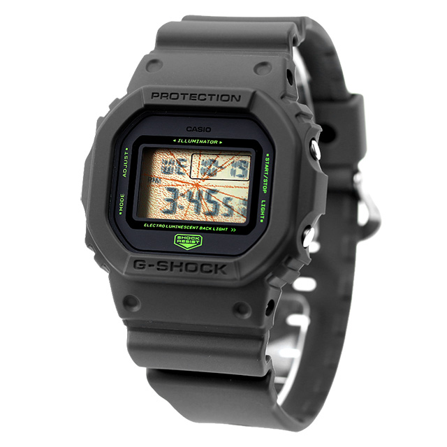 G-SHOCK Gショック クオーツ DW-5600MNT-1 デジタル 5600シリーズ メンズ 腕時計 カシオ casio デジタル ダークグレー