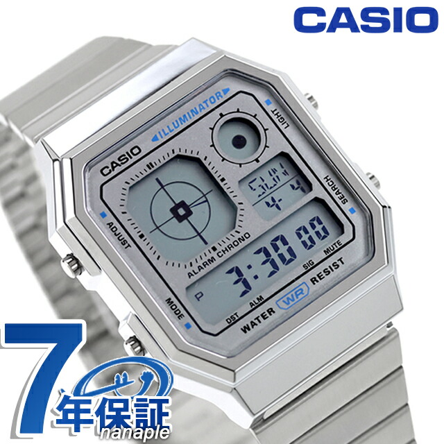【限定特価】CASIO カシオ A130WE-7A デジタルウォッチ A130WE-7A | Vintage Silver | CASIO