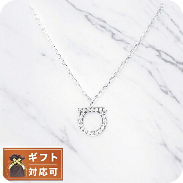 Ferragamo ネックレス GANCINO GCOLLO STRASS CRY 760131-696654 フェラガモ FERRAGAMO ネックレス 760131-696654 レディース