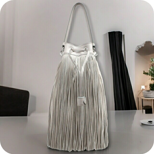 ジェイアンドエムデヴィッドソン J&M DAVIDSON ショルダーバッグ LFRG-0XX-SCNP-910S レディース ザ フリンジ THE FRINGE グレー