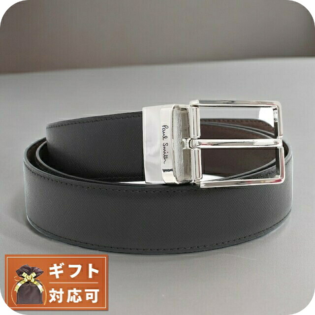 ポール・スミス] レザーベルト リバーシブル 本革 BELT メンズ M1A