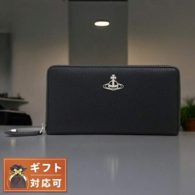 ヴィヴィアンウエストウッド VIVIENNE WESTWOOD JOHANNA 長紙入れ 51050001-01229-N403 レディース メンズ 黒いこと