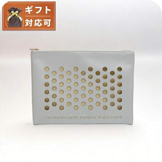 Fondation Louis Vuitton Clutch ポーチ ホワイト LV-FDT-23533 Fondation Louis Vuitton Clutch ポーチ ホワイト LV-FDT-23533