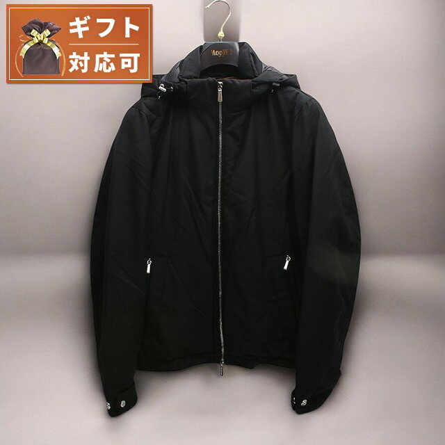 ムーレー MOORER ALBINI-PUM ダウンジャケット アウター MOUGI100090-ALBINI-NERO-50 メンズ ブラック ダウンジャケット|Infinitown