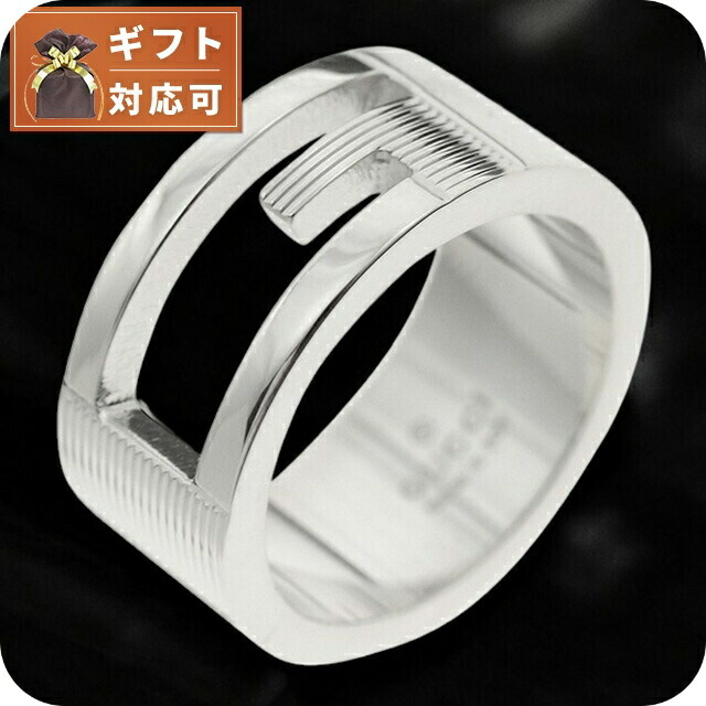 グッチ GUCCI ユニセックス リング 指輪 JP12号 032660-09840-8106-13 シルバー ブランド