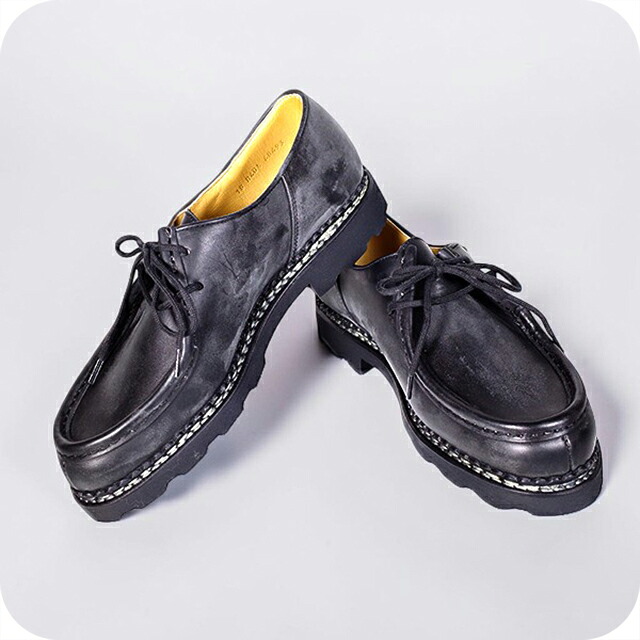 パラブーツ PARABOOT 靴 メンズ 715604 NOIR 42.5 ミカエル MICHAEL ブラック ブランド｜Infinitown