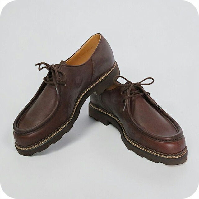 パラブーツ PARABOOT 靴 715612 CAFE 42.0 シャンボード ミカエル MICHAEL ダークブラウン ブランド｜Infinitown