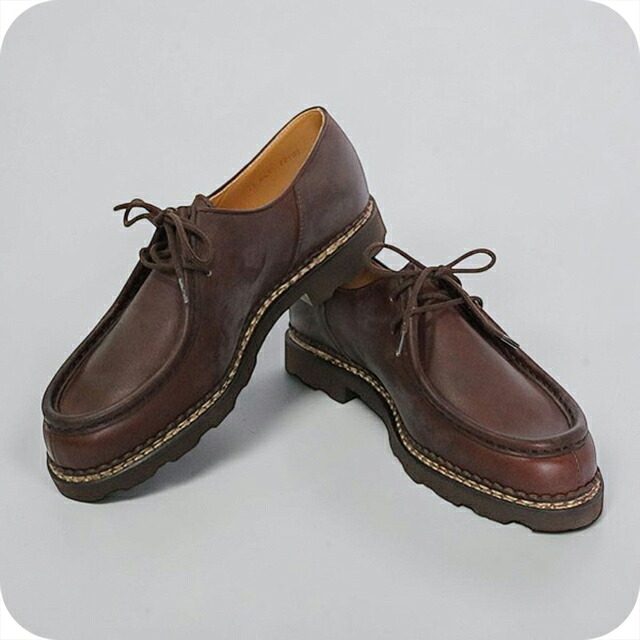 パラブーツ PARABOOT 靴 715612 CAFE 42.5 シャンボード ミカエル MICHAEL ダークブラウン ブランド｜Infinitown