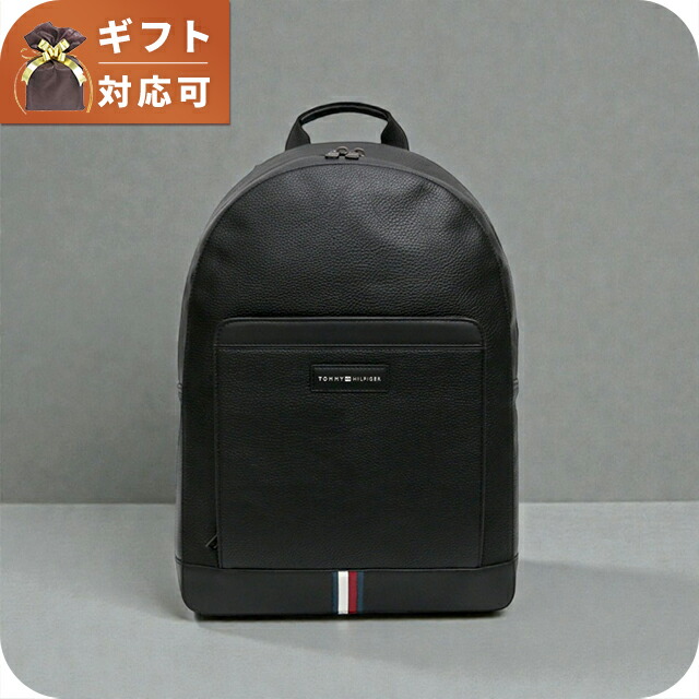 トミーヒルフィガー TOMMY HILFIGER TH BUSINESS BACKPACK バックパック リュック AM0AM12713BDS-BLACK メンズ リュック ブランド 旅行カバン ブランド 高級 おしゃれ プレゼント 男性 実用的 かっこいい|Infinitown