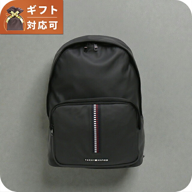 トミーヒルフィガー TOMMY HILFIGER TH CORP DOME BACKPACK バックパック リュック AM0AM12732BDS-BLACK メンズ リュック ブランド 旅行カバン ブランド 高級 おしゃれ プレゼント 男性 実用的 かっこいい