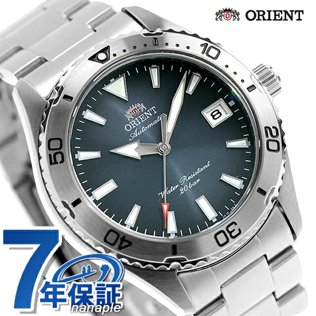 【7月下旬入荷予定予約受付中】 オリエント Sports Orient Mako 自動巻き 腕時計 ブランド メンズ ORIENT SPORTS RN-AC0Q14L アナログ ネイビー おしゃれ 防水 プレゼント 男性 実用的|Infinitown