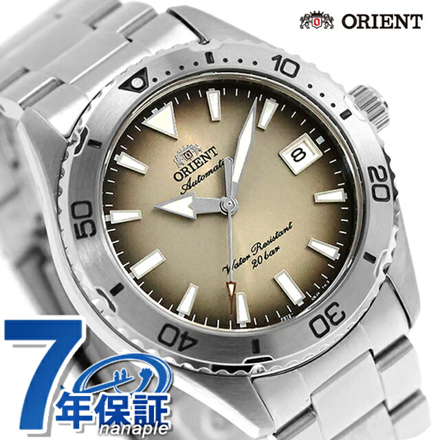 オリエント Sports Orient Mako 自動巻き 腕時計 ブランド メンズ ORIENT SPORTS RN-AC0Q16N アナログ グレー おしゃれ 防水 プレゼント 男性 実用的|Infinitown