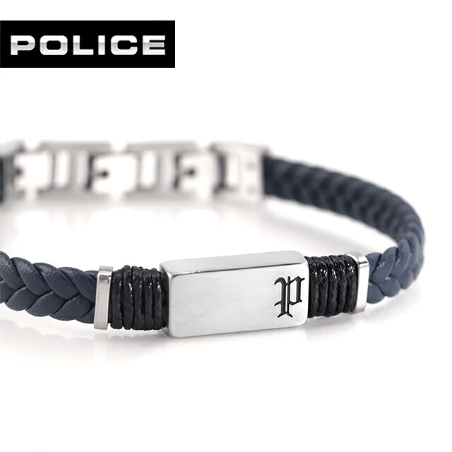 警察当局 腕輪 メンズ ブランド名 POLICE RIDGECORD GB0079501 米国海軍 佩び物