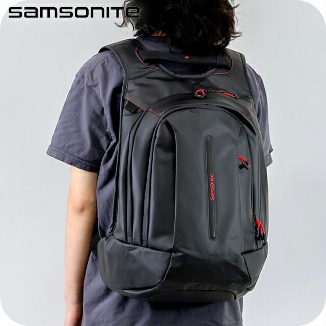 サムソナイト リュック メンズ ブランド Samsonite ECODIVER ビジネスカバン リュック バックパック リュックサック スクールバッグ PCバッグ 140872-1041 ブラック 旅行カバン ブランド 高級 おしゃれ プレゼント 男性 実用的 かっこいい｜Infinitown