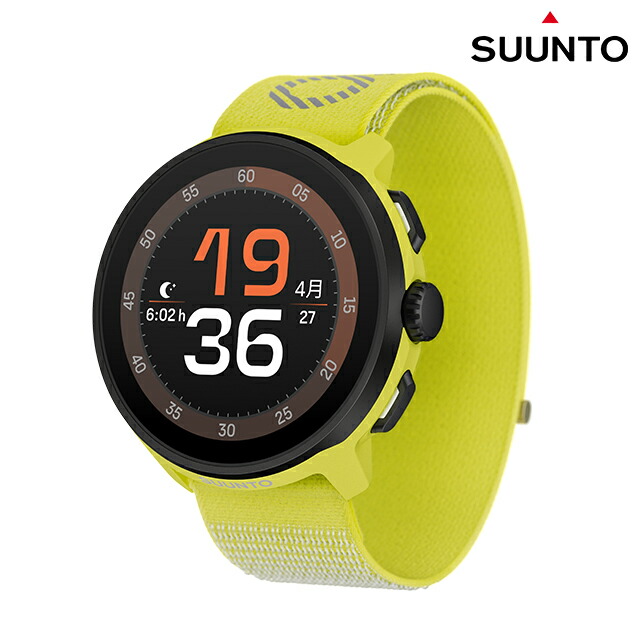 楽天市場】スント RUN LIME 充電式クォーツ スマートウォッチ