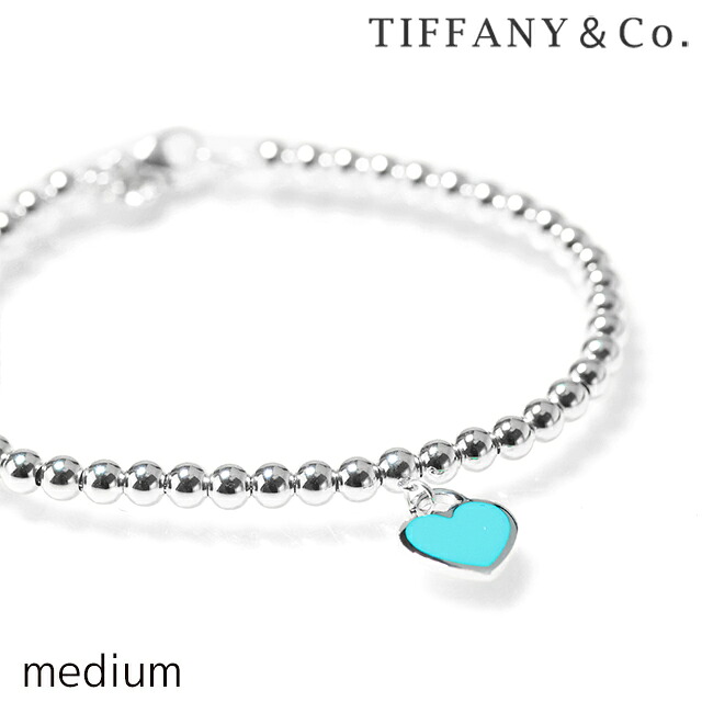 ティファニー ブレスレット レディース ブランド TIFFANY＆Co. Return to Tiffany medium ビーズ 26659604 シルバー ティファニーブルー アクセサリー