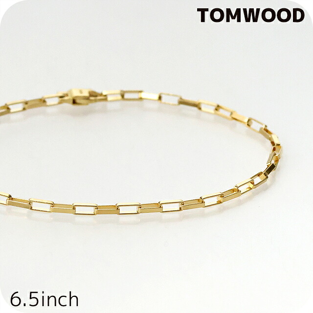 トムウッド ブレスレット メンズ レディース TOMWOOD Billie Bracelet Gold 6.5inch 100058 ゴールド アクセサリー 腕輪 ジュエリー ブランド 高級 おしゃれ プレゼント 実用的 ペア｜Infinitown