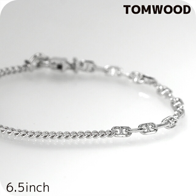 トムウッド ブレスレット メンズ レディース ブランド TOMWOOD Rue Bracelet 6.5inch 101202 シルバー アクセサリー