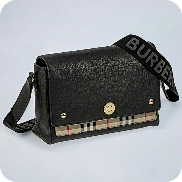 バ－バリ－ ショルダーバッグ レディース ブランド名 BURBERRY 照合のしるし 8021110 黒いこと