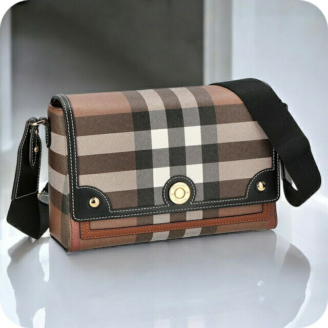 バ－バリ－ ショルダーバッグ レディース ブランド BURBERRY チェック 8071385 ブラウン