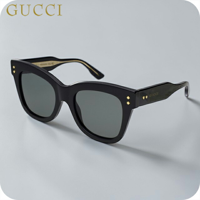 グッチ 黒眼鏡 レディース ブランド名 GUCCI GG1082S 001 黒いこと バッグ・小物・ブランド雑貨-サングラス-眼鏡・サングラス