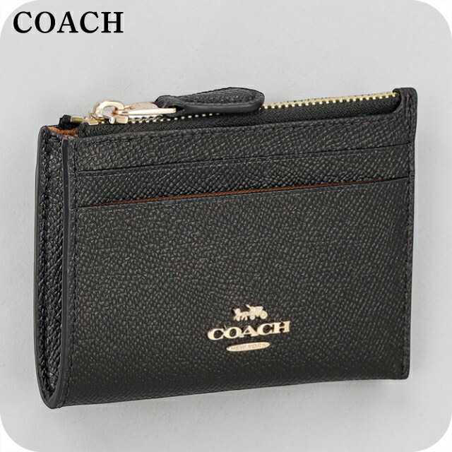 コーチ コインケース レディース ブランド COACH レザー 88250 IMBLK ブラック