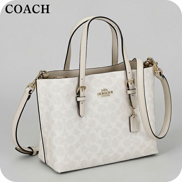 コーチ トートバッグ レディース ブランド COACH Myanmar CV965 IMXU5 ホワイト 軽量 手提げ 高級 おしゃれ プレゼント 女性 実用的 かわいい